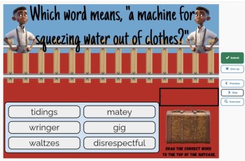 Bud, Not Buddy Vocabulary Boom™ Cards Set #8 (Chapters 17-18) 42 Cards, image 4