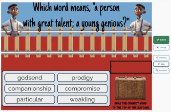 Bud, Not Buddy Vocabulary Boom™ Cards Set #7 (Chapters 15-16) 42 Cards, image 3