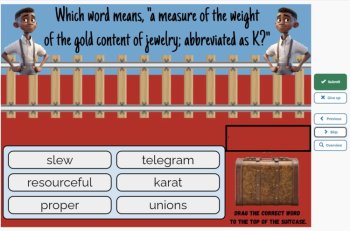 Bud, Not Buddy Vocabulary Boom™ Cards Set #5 (Chapters 11-12) 42 Cards, image 3