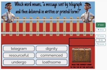 Bud, Not Buddy Vocabulary Boom™ Cards Set #5 (Chapters 11-12) 42 Cards, image 4