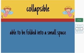 The Best Christmas Pageant Ever 42 Vocabulary Boom™ Cards (SET #3) Chapters 5-7, image 2