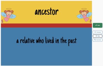 The Best Christmas Pageant Ever 42 Vocabulary Boom™ Cards (SET #2) Chapters 3-4, image 2