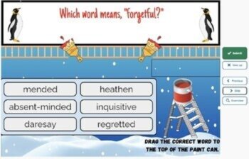 MR. POPPER'S PENGUINS Vocabulary Boom™ Cards BUNDLE/6 SETS (253 CARDS), image 3