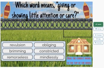 Tuck Everlasting Vocabulary Boom™ Cards Set #6 (Chapters 23 - Epilogue) 42 Cards, image 3