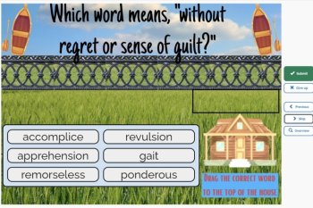 Tuck Everlasting Vocabulary Boom™ Cards Set #6 (Chapters 23 - Epilogue) 42 Cards, image 4