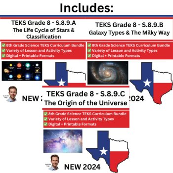 S.8.9 - The Characteristics of the Universe and its Components | TEKS 8th Grade, image 2