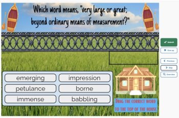 Tuck Everlasting Vocabulary Boom™ Cards Set #5 (Chapters 19-22) 42 Cards, image 4