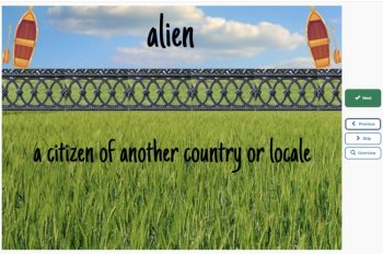 Tuck Everlasting Vocabulary Boom™ Cards Set #4 (Chapters 15-18) 42 Cards, image 2