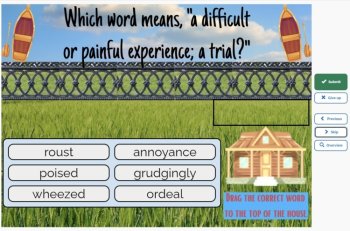 Tuck Everlasting Vocabulary Boom™ Cards Set #4 (Chapters 15-18) 42 Cards, image 3