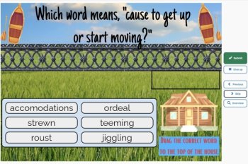 Tuck Everlasting Vocabulary Boom™ Cards Set #4 (Chapters 15-18) 42 Cards, image 4