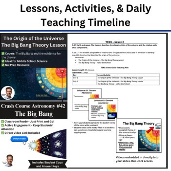 S.8.9.C - The Origin of the Universe - The Big Bang | TEKS Science 8th Grade, image 2