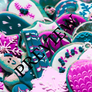 Christmas Cookies 14 Digital Backgrounds/Wallpapers 300 dpi, image 3