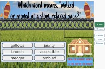 Tuck Everlasting Vocabulary Boom™ Cards Set #1 (Prologue - Chapter 5) 42 Cards, image 3