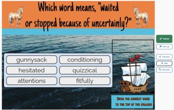 Misty of Chincoteague Vocabulary Boom™ Cards Set #7 (Chapters 16-18) 42 Cards, image 4