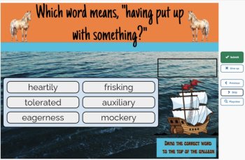 Misty of Chincoteague Vocabulary Boom™ Cards Set #6 (Chapters 13-15) 42 Cards, image 4