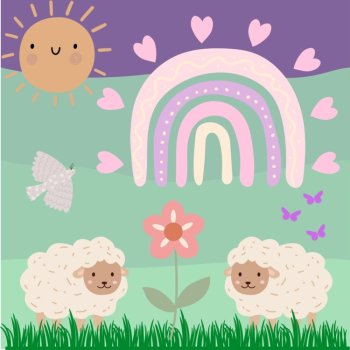 BOHO Happy Day! 14 Digital Wallpapers/Backgrounds 300 dpi, image 4