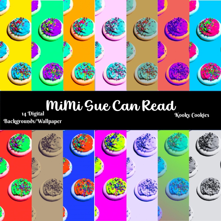 Kooky Cookies 14 Digital Wallpapers/Backgrounds 300 dpi