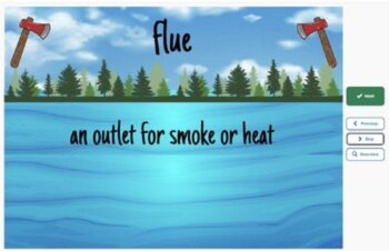 Hatchet Vocabulary Boom™ Cards Set #4 (Chapters 7-9) 42 Cards, image 2