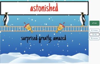 Mr. Popper's Penguins Vocabulary Boom™ Cards Set #4 (Chapters 11-14) 42 Cards, image 2