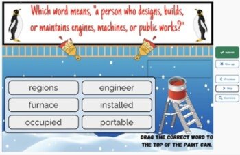 Mr. Popper's Penguins Vocabulary Boom™ Cards Set #4 (Chapters 11-14) 42 Cards, image 4