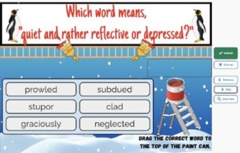 Mr. Popper's Penguins Vocabulary Boom™ Cards Set #3 (Chapters 7-10) 42 Cards, image 3