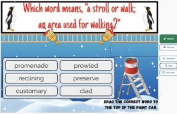 Mr. Popper's Penguins Vocabulary Boom™ Cards Set #3 (Chapters 7-10) 42 Cards, image 4