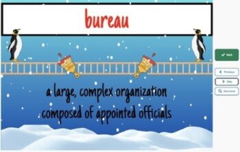Mr. Popper's Penguins Vocabulary Boom™ Cards Set #2 (Chapters 4-6) 42 Cards, image 2