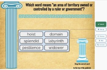 D'Aulaires' Book of Greek Myths Vocabulary Boom™ Cards Set #8 (Pages 148-161), image 3