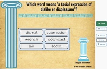 D'Aulaires' Book of Greek Myths Vocabulary Boom™ Cards Set #7 (Pages 128-147), image 4
