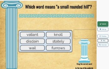 D'Aulaires' Book of Greek Myths Vocabulary Boom™ Cards Set #6 (Pages 108-127), image 3