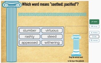 D'Aulaires' Book of Greek Myths Vocabulary Boom™ Cards Set #4 (Pages 70-89), image 4