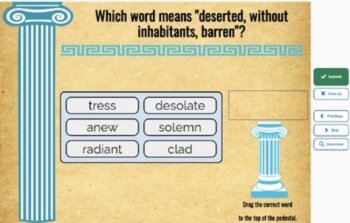 D'Aulaires' Book of Greek Myths Vocabulary Boom™ Cards Set #3 (Pages 50-69), image 3