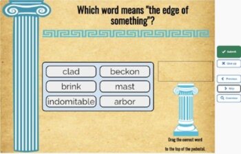 D'Aulaires' Book of Greek Myths Vocabulary Boom™ Cards Set #3 (Pages 50-69), image 4