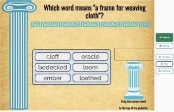 D'Aulaires' Book of Greek Myths Vocabulary Boom™ Cards Set #2 (Pages 30-49), image 4