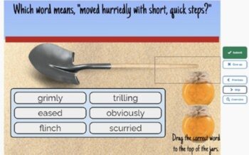Holes Vocabulary Boom™ Cards Set #10 (Chapters 46-50) 42 Cards, image 3