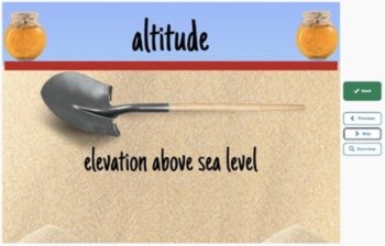 Holes Vocabulary Boom™ Cards Set #8 (Chapters 36-40) 42 Cards, image 2