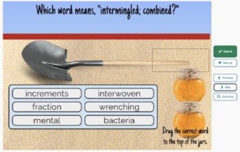 Holes Vocabulary Boom™ Cards Set #8 (Chapters 36-40) 42 Cards, image 4