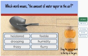 Holes Vocabulary Boom™ Cards Set #7 (Chapters 29-35) 42 Cards, image 3