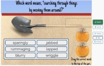 Holes Vocabulary Boom™ Cards Set #6 (Chapters 26-28) 42 Cards, image 3