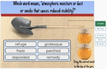 Holes Vocabulary Boom™ Cards Set #5 (Chapters 21-25) 42 Cards, image 3
