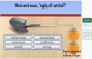 Holes Vocabulary Boom™ Cards Set #3 (Chapters 11-15) 42 Cards, image 3