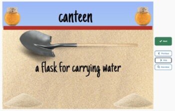 Holes Vocabulary Boom™ Cards Set #2 (Chapters 6-10) 42 Cards, image 2