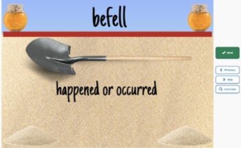 Holes Vocabulary Boom™ Cards Set #1 (Chapters 1-5) 42 Cards, image 2