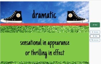 Because of Winn Dixie Vocabulary Boom™ Cards Set #4 (Chapters 14-18) 42 Cards, image 2