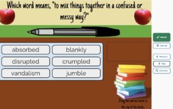 Frindle Vocabulary Boom™ Cards Set #2 (Chapters 5-9) 42 Cards, image 3