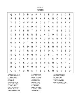 10 Compound Word-Themed Word Search Puzzles including Answers (Categorized), image 2