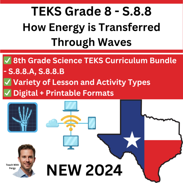 S.8.8 - How Energy is Transferred Through Waves | TEKS 8th Grade | STAAR