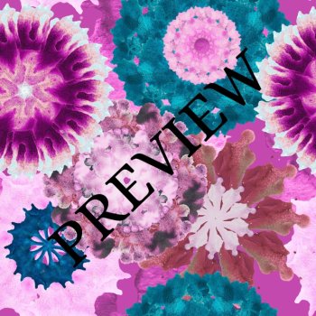 Batik Flowers! 14 Digital Backgrounds/Wallpapers Multi-Colors, image 2