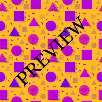 Totally Fab! 80s Themed Shapes 14 Digital Backgrounds/Wallpapers Multi-Colored, image 2