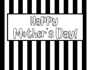 8 Mother's Day-Themed Coloring Pages!, image 2